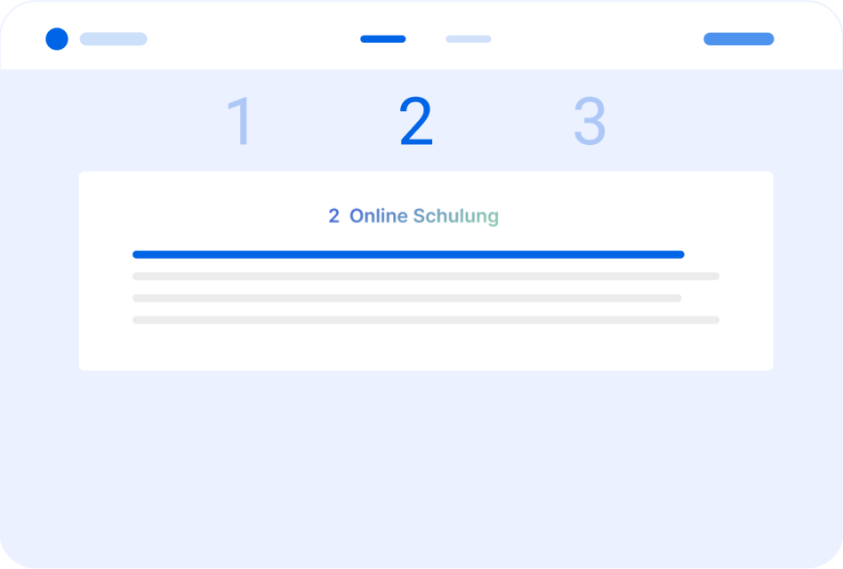 Personalisierter Online-Kurs